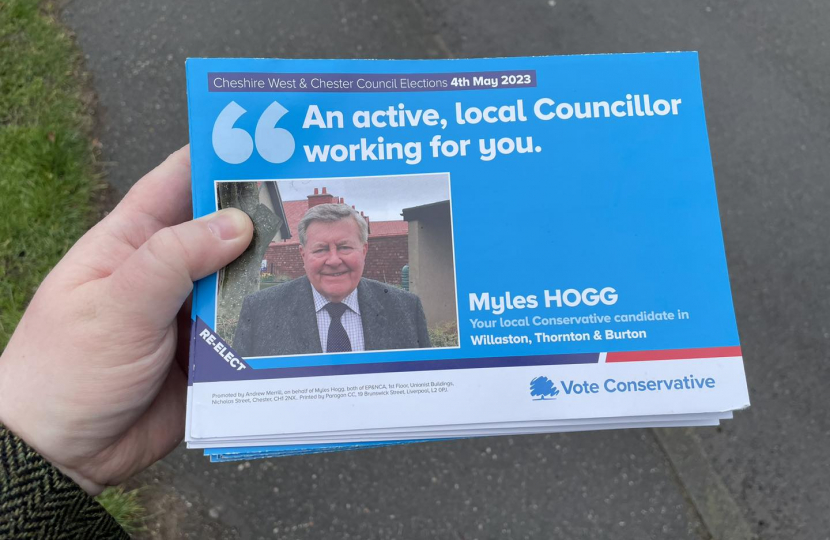 Myles Hogg's Election Address